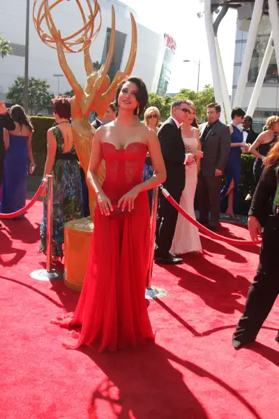 Morena Baccarin's Dazzling Night at the 2012 Creative Arts Emmy Awards in Los Angeles